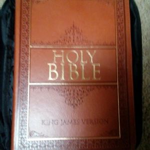 Brand new Bible with black case